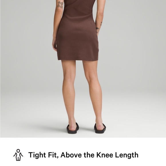 Tight fit knit tank dress NWT - Picture 5 of 8